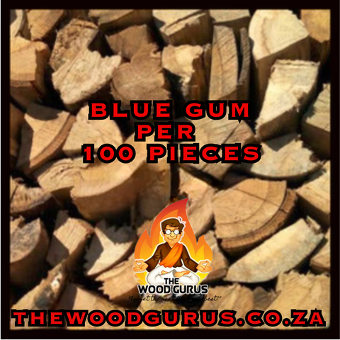 Blue Gum  - Order per 100  Pieces (approximately  70% Dry) | The Wood Gurus