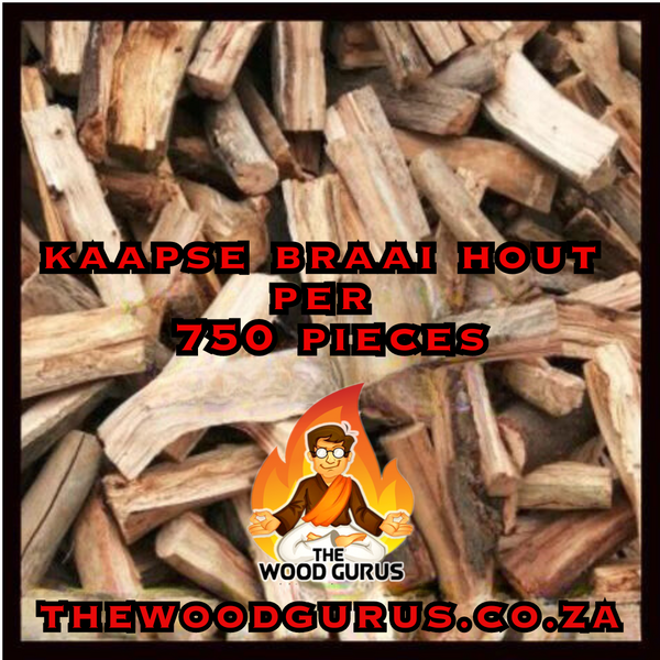 Kaapse Braai Hout (Port Jackson) - Order per 750pieces (approx. 70% Dry) | The Wood Gurus