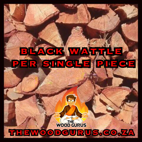 Black Wattle - per Single Piece (proper black wattle) approximately 65% - 75% Dry) | The Wood Gurus