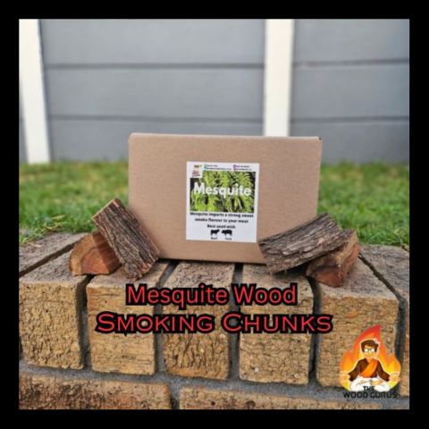 Smoking Chunks - Mesquite Wood | The Wood Gurus