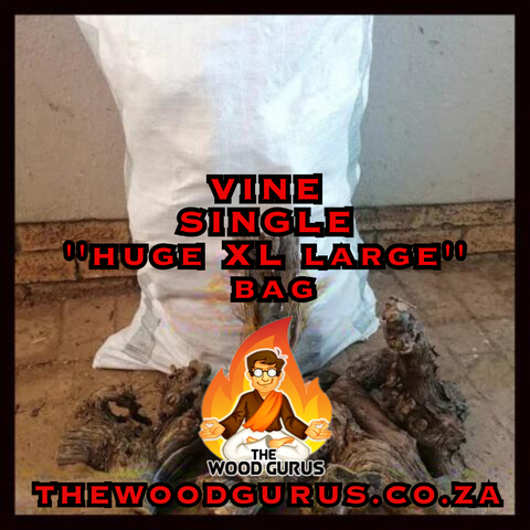 HUGE XL Wingerd stompies /vine/grape vine XLARGE BAG (DRY). order per- Single Bag |The Wood Gurus