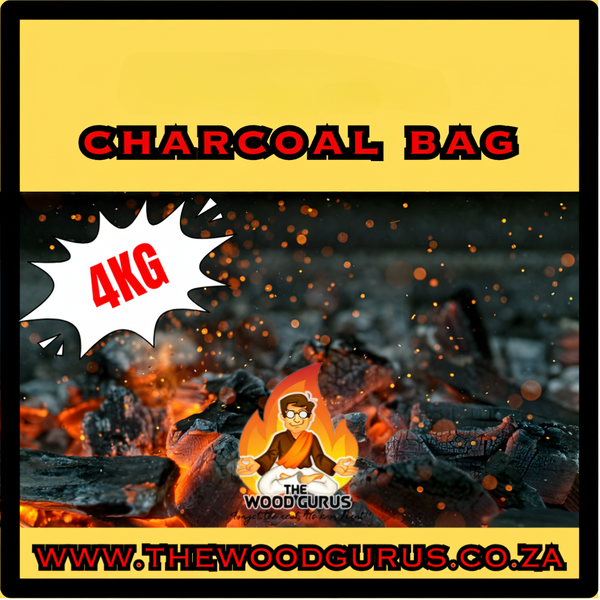 Namibian Charcoal Single 4kg Bag | The Wood Gurus - The Wood Gurus
