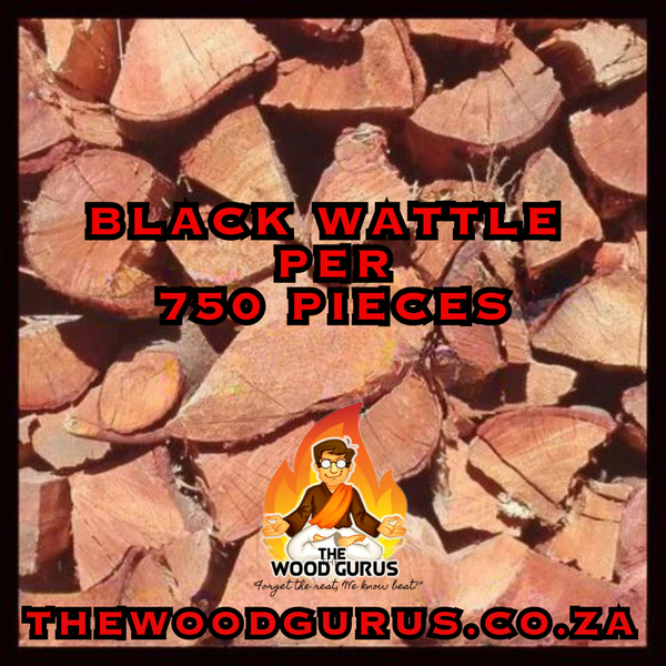 Black Wattle - Order per 750 Pieces (proper black wattle) approximately 90% Dry | The Wood Gurus