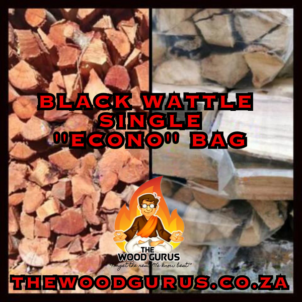 Black Wattle "ECONO" Bags - Order per Single Bag | The Wood Gurus