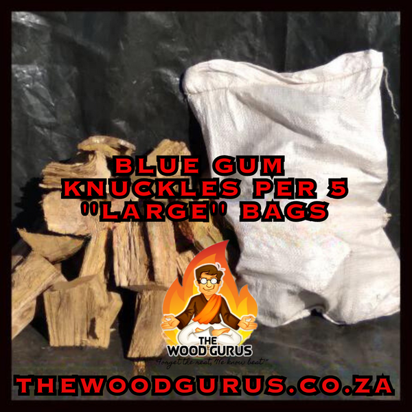 Blue Gum Knuckles - per 5 Large Bags | The Wood Gurus