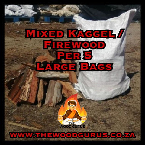 Mixed  Kaggel / Fireplace Offcut Pieces - per 5 Large Bags | The Wood Gurus