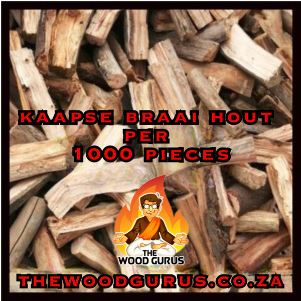 Kaapse Braai Hout (Port Jackson) - Order per 1000pieces (approx. 80% Dry) | The Wood Gurus