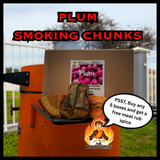 Smoking Chunks - Plum Wood | The Wood Gurus
