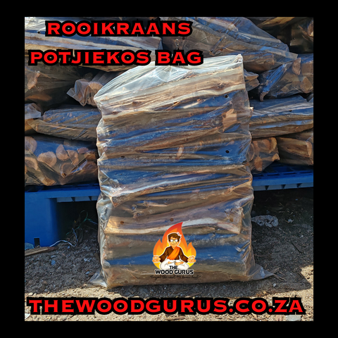 Rooikrans Potjie / Kindling Bags - Order per Single Bag | The Wood Gurus