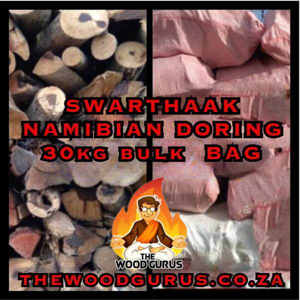 Swarthaak Namibian Doring Single 30kg Bulk Bag | The Wood Gurus