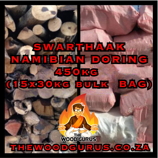 Swarthaak Namibian Doring per 450kg (15 X 30KG Bulk Bags) | The Wood Gurus