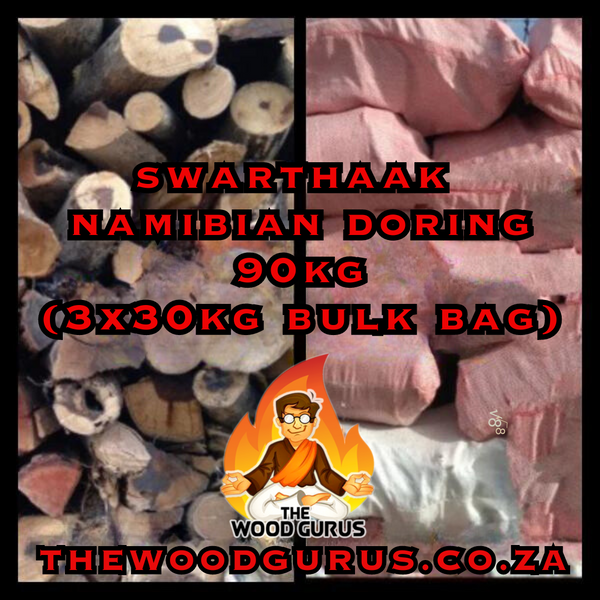 Swarthaak Namibian Doring 90kgs (3 X30KG Bulk Bags) | The Wood Gurus