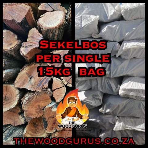 Sekelbos Hardwood(15kg) Bag - (Namibian) -order per 1x15kg bag | The Wood Gurus