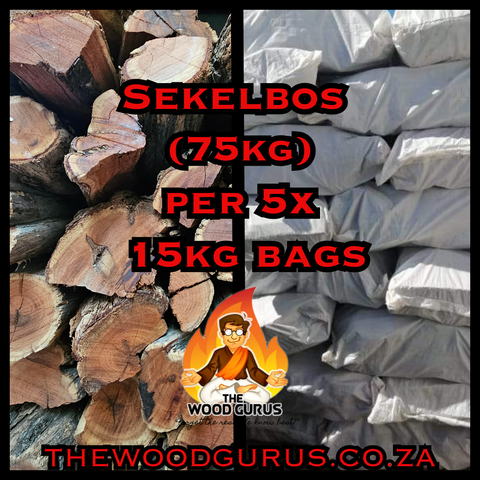Sekelbos Hardwood (75kgs) - (Namibian) -order per 5x15kg bags | The Wood Gurus