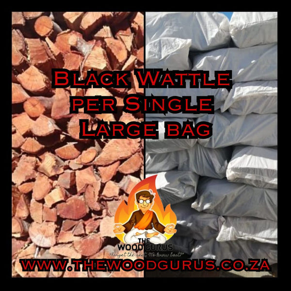 Black Wattle - Order per 1 Large Bag(proper black wattle) | The Wood Gurus