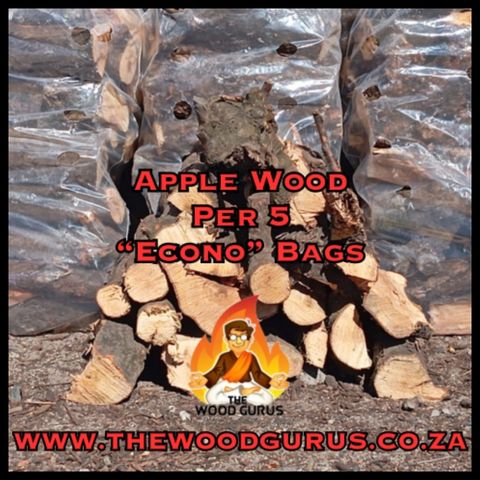 Apple Wood "Econo" Bag - Order per 5 Bags | The Wood Gurus