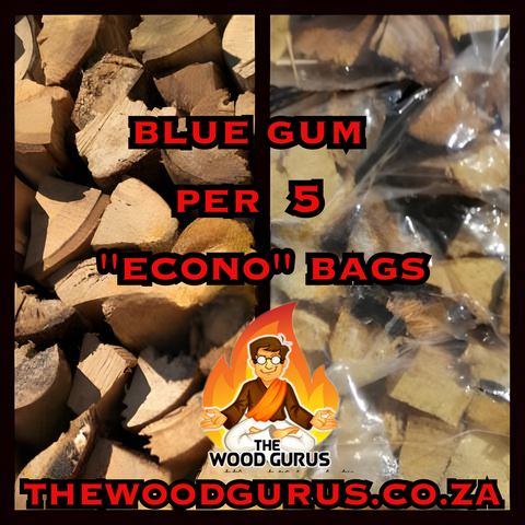 Blue Gum "ECONO" Bag - Order per 5 Bags | The Wood Gurus