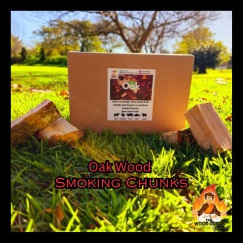 Smoking Chunks - Oak Wood | The Wood Gurus