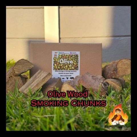 Smoking Chunks - Olive Wood | The Wood Gurus