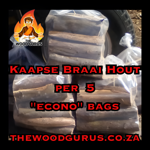 Fireplace bags (Port Jackson) "ECONO" Bags - Order per 5 Bags | The Wood Gurus