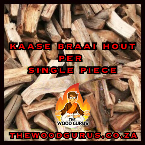 Kaapse Braai Hout (Port Jackson) - per Single Piece (approx. 80% Dry) | The Wood Gurus