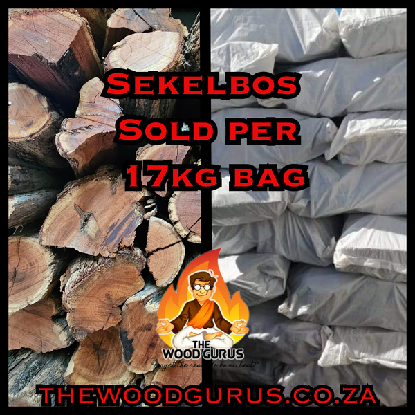 Sekelbos Hardwood(17kg) Bag - (Namibian) -order per 1x17kg bag | The Wood Gurus - The Wood Gurus