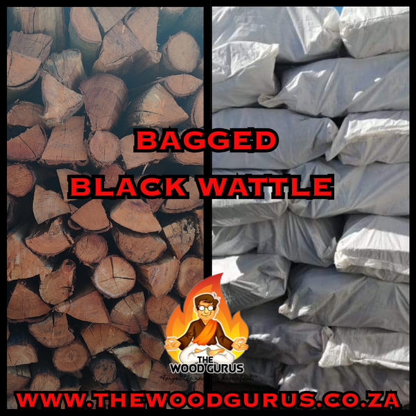 Black Wattle Bag (21 -23 pcs) | select your quantity | The Wood Gurus
