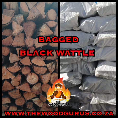 Black Wattle Bag (21 -23 pcs) | select your quantity | The Wood Gurus