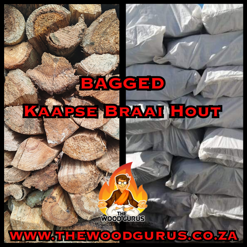 Kaapse Braai Hout Large Bag| Select your quantity | The Wood Gurus