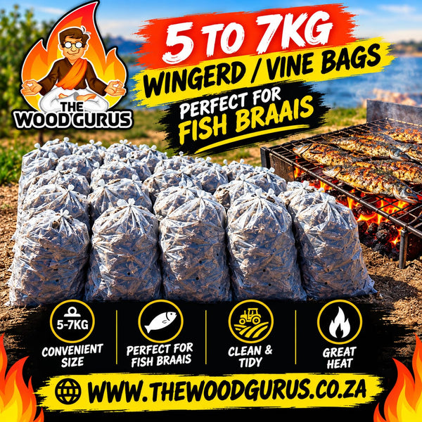 Wingered STOMPIES / Vine 5kg-7kg BAG | The Wood Gurus Vredenburg