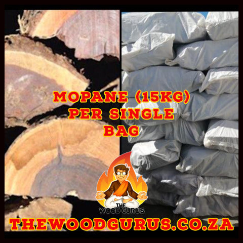 Mopane Hardwood (Namibian) -order per 1x15kg Bag | The Wood Gurus